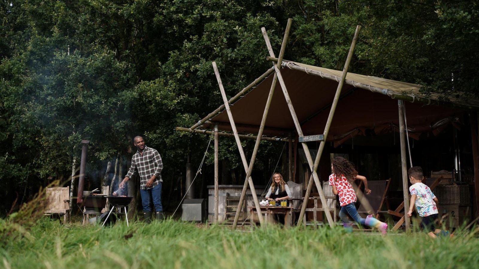 Glamping at Layer Marney Tower, Essex